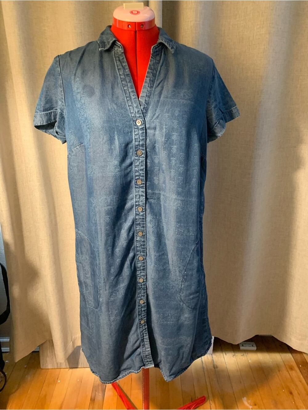 J. Jill Denim Shirt in Medium Blue